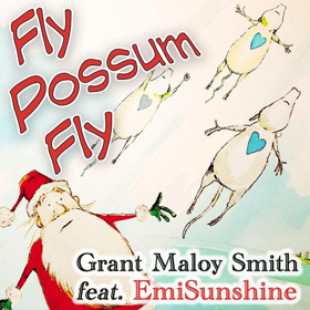 New Music Video for Christmas Song 'Fly Possum Fly' Features Characters from Book Image