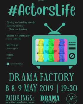 #ACTORSLIFE Comes to The Drama Factory Image