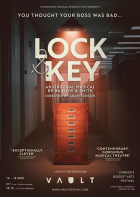 Casting Announced For World Premiere Of New Musical LOCK AND KEY At VAULT Festival 