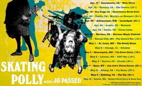 Skating Polly Announces Spring Tour With Jo Passed, Plus Show With Culture Abuse and The Interrupters  Image