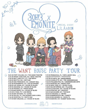 3OH!3 And Emo Nite LA Announce The WANT House Party Tour 