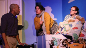 Birth and Death with Comic Brio: AND BABY MAKES SEVEN at The Strand Theater Company 