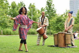 Lua Shayenne Performs at This Year's Arts in the Parks Image