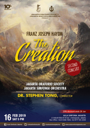 THE CREATION Comes to Jakarta Symphony Today 