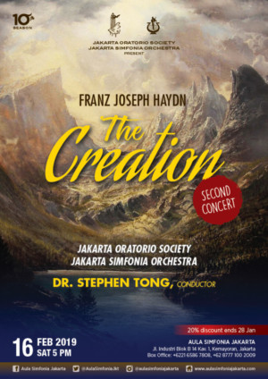 THE CREATION Comes to Jakarta Symphony Today Image