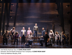 Interview: Julie Johnson of COME FROM AWAY at Peace Center 