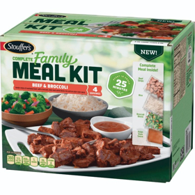 Stouffer's COMPLETE FAMILY MEAL KITS are Now Available 
