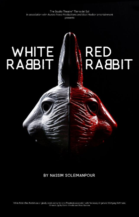 The Studio Theatre Tierra del Sol Presents WHITE RABBIT RED RABBIT  Image