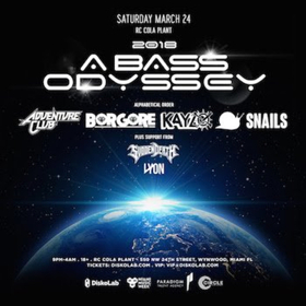 A Bass Odyssey Comes to RC Cola Plant with Adventure Club, Borgore, & Snails During Miami Music Week 