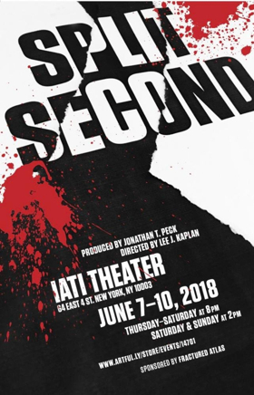 Split Second To Open At The IATI Theater For A Five-Performance Run Image