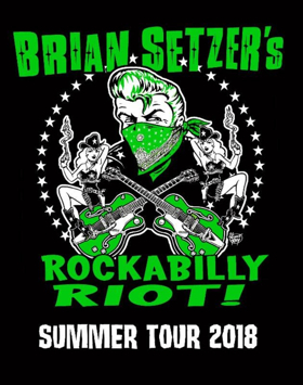 Brian Setzer Announces ROCKABILLY RIOT! U.S. Summer Tour  Image