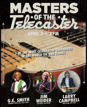 Patchogue Announces MASTERS OF THE TELECASTER 