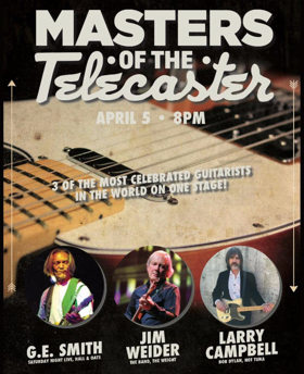 Patchogue Announces MASTERS OF THE TELECASTER Image