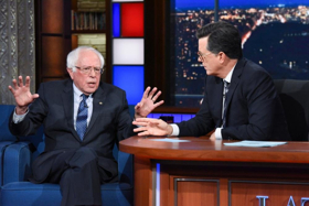 THE LATE SHOW Featuring Guest Bernie Sanders Sees Highest Ratings in Two Months 
