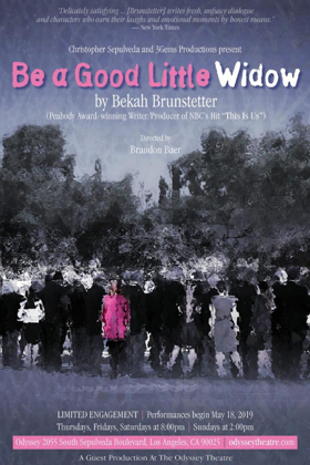 Christopher Sepulveda & 3Gems Productions Announce BE A GOOD LITTLE WIDOW Image