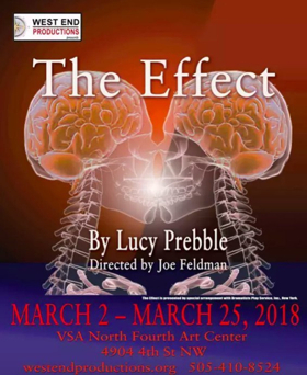 West End Productions Presents Lucy Prebble's THE EFFECT At N4th 