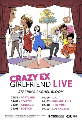 Rachel Bloom Will Take CRAZY EX-GIRLFRIEND on Tour This Spring! Image