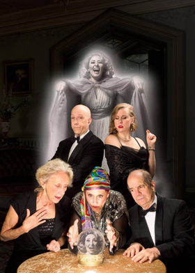 Review: BLITHE SPIRIT at Vagabond Players - Community Theater at Its Best Image