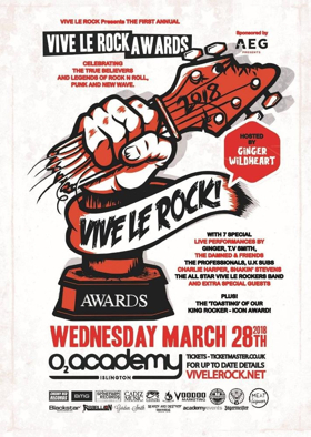 Vive Le Rock Presents The First Annual Vive Le Rock Awards  Image