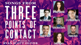 Fankhauser, Coleman, Clarke to Sing from THREE POINTS OF CONTACT at Feinstein's/54 Below 