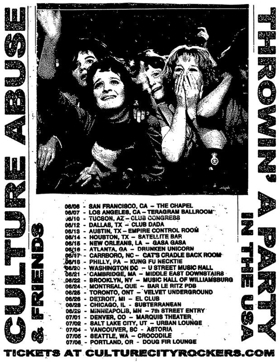 Culture Abuse Announce North American Headline Tour  Image