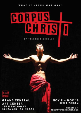 The Wayward Artist Presents CORPUS CHRISTI By Terrence McNally Image