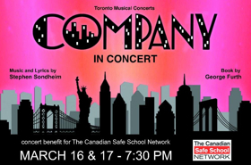 Toronto Musical Concerts Hosts Staged Reading of COMPANY Image