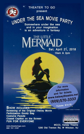 Theater to Go Announces Interactive Screening of THE LITTLE MERMAID  Image