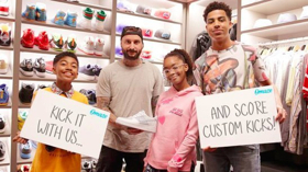 BLACK-ISH Teams Up with The Shoe Surgeon to Customize Five Pairs of Sneakers to Celebrate Its National Syndication Launch  Image