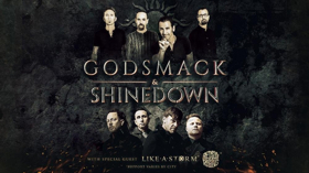 Godsmack & Shinedown Announce Co-headlining Summer 2018 Tour As Both Bands Release New Albums 