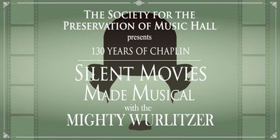 Society for the Preservation of Music Hall Presents Silent Movies Made Musical Image
