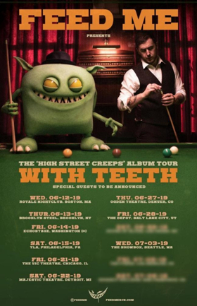 Feed Me Announces WITH TEETH Summer U.S. Tour Image