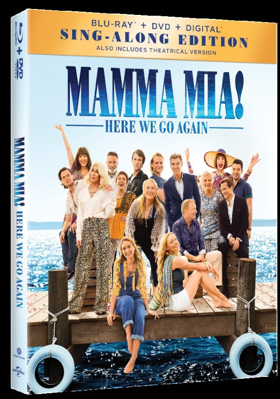 MAMMA MIA! HERE WE GO AGAIN Available on DVD and Digital This October Image
