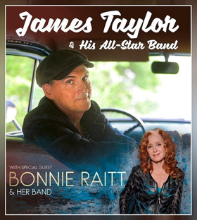 James Taylor Announces Additional Tour Dates With Bonnie Raitt  Image