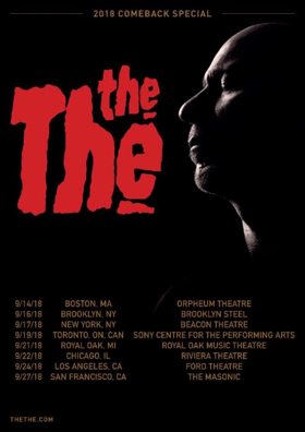 THE THE Return with North American Tour this September  Image