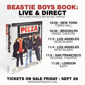 Adam Horovitz and Michael Diamond to Embark on Beastie Boys Book: Live & Direct Tour 