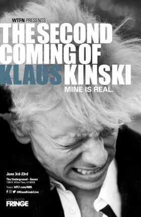 Review: In THE SECOND COMING OF KLAUS KINSKI, Andrew Perez Embodies the Controversial Actor Image