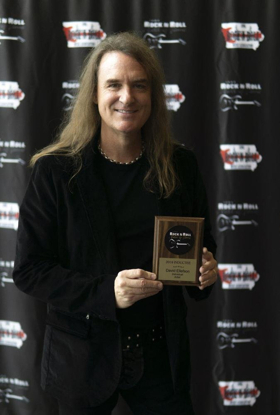 Grammy Award Winning Megadeth Bassist David Ellefson Inducted Into IOWA ROCK N' ROLL HALL OF FAME 