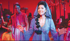 ALADDIN's Jasmine Lissa deGuzman on playing a princess, the importance of swings in shows, and flying on that magic carpet 