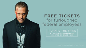 Shakespeare Theatre Company Offers Free Tickets To RICHARD THE THIRD To Government Employees 