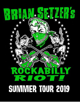 Brian Setzer Announces 'Rockabilly Riot!' U.S. Summer Tour Dates 