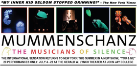 MUMMENSCHANZ Returns to NYC in New Show 