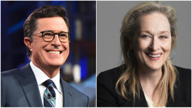 Montclair Film Presents 'An Evening with Stephen Colbert + Meryl Streep' Image