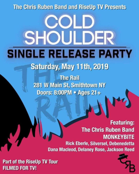 Chris Ruben Band Set To Release Brand New Single COLD SHOULDER For RiseUp TV Tour Event 