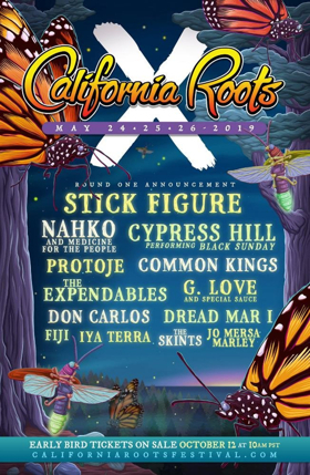 California Roots Music and Arts Festival Announces Round One Lineup Image