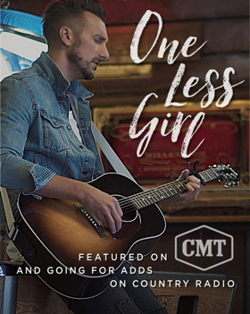 J.D. Shelburne's Debut Single ONE LESS GIRL Gaining Traction At Country Radio 