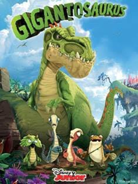 GIGANTOSAURUS, An Animated Dinosaur Adventure Series for Preschoolers, Roars to Life 1/18, on Disney Channel 