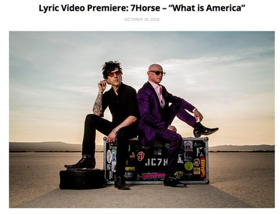 7Horse Release New Video For WHAT IS AMERICA 