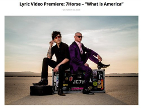 7Horse Release New Video For WHAT IS AMERICA Image