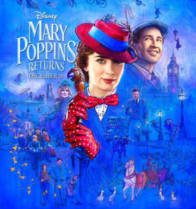 MARY POPPINS RETURNS Brings in Estimated $4.8M Opening Day; Nearly Double THE GREATEST SHOWMAN  Image